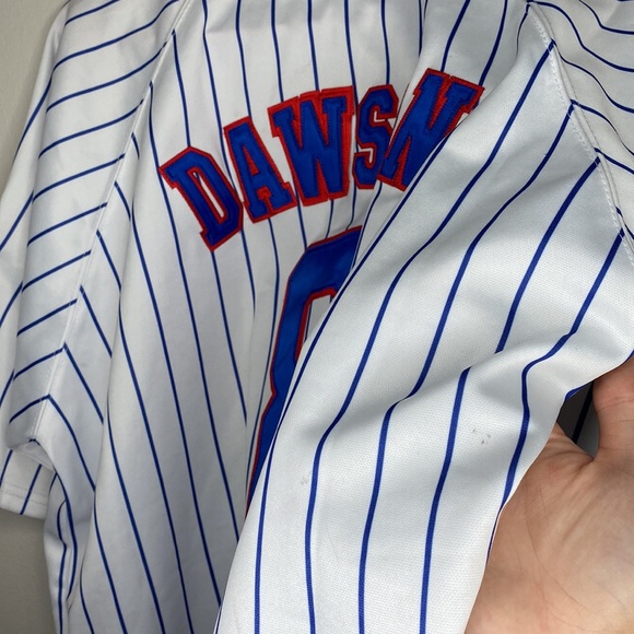 RARE VTG MLB Hall of Famer Cubs Andre Dawson Authentic Majestic Jersey size 48 - Picture 7 of 11